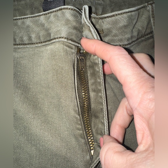 Lane Bryant Super Stretch Skinny Green Jeans. Size 20 - Picture 6 of 14